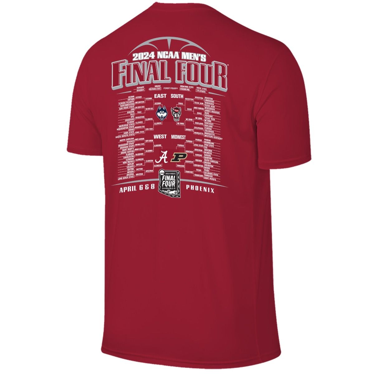 AL FINAL FOUR BRACKET TEE