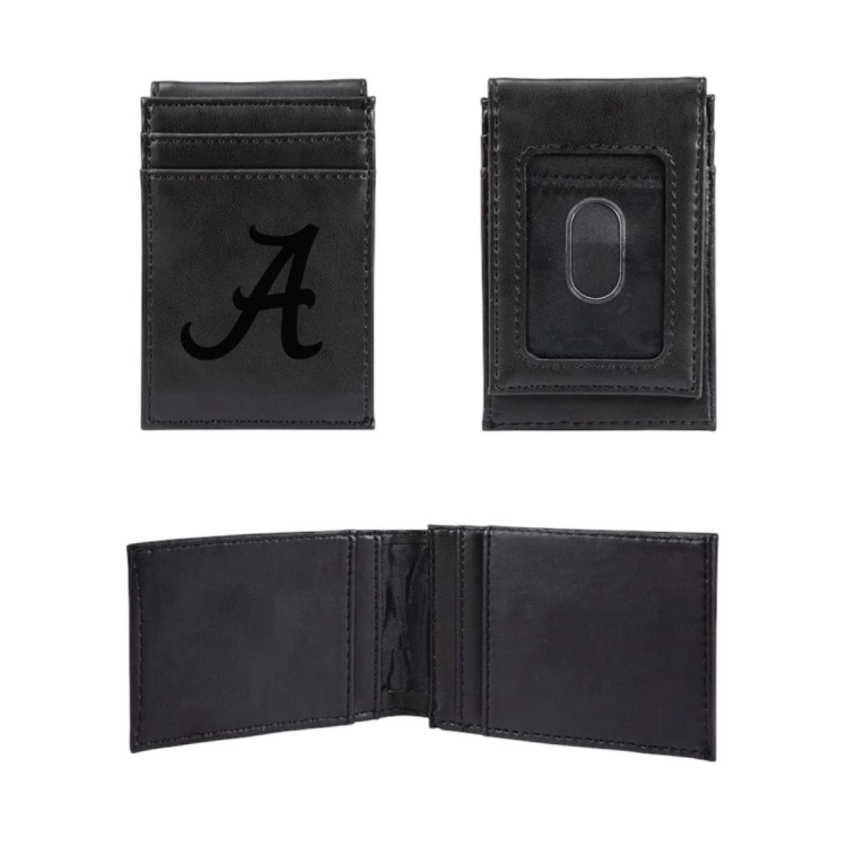 AL RICO BLACK FRONT POCKET WALLET
