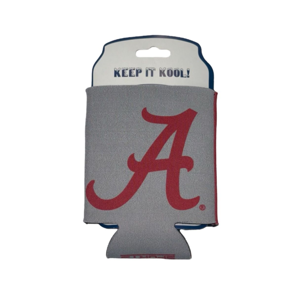 AL JAYMAC SCRIPT A CRIMSON/GREY COOZIE