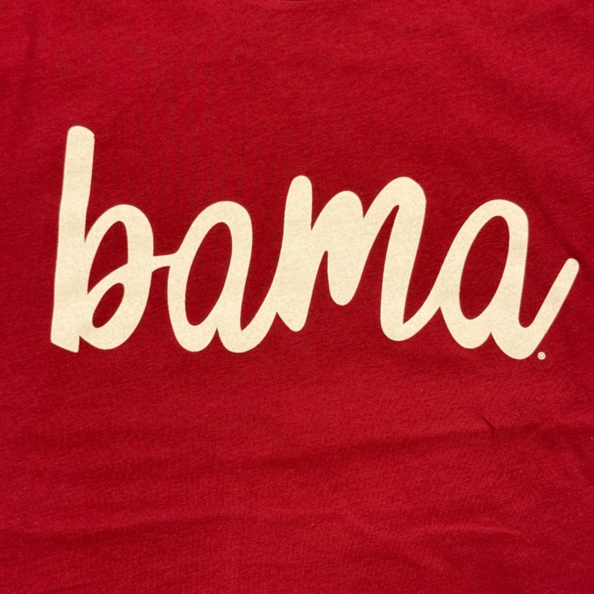 BAMA SCRIPT CRIMSON YOUTH TEE