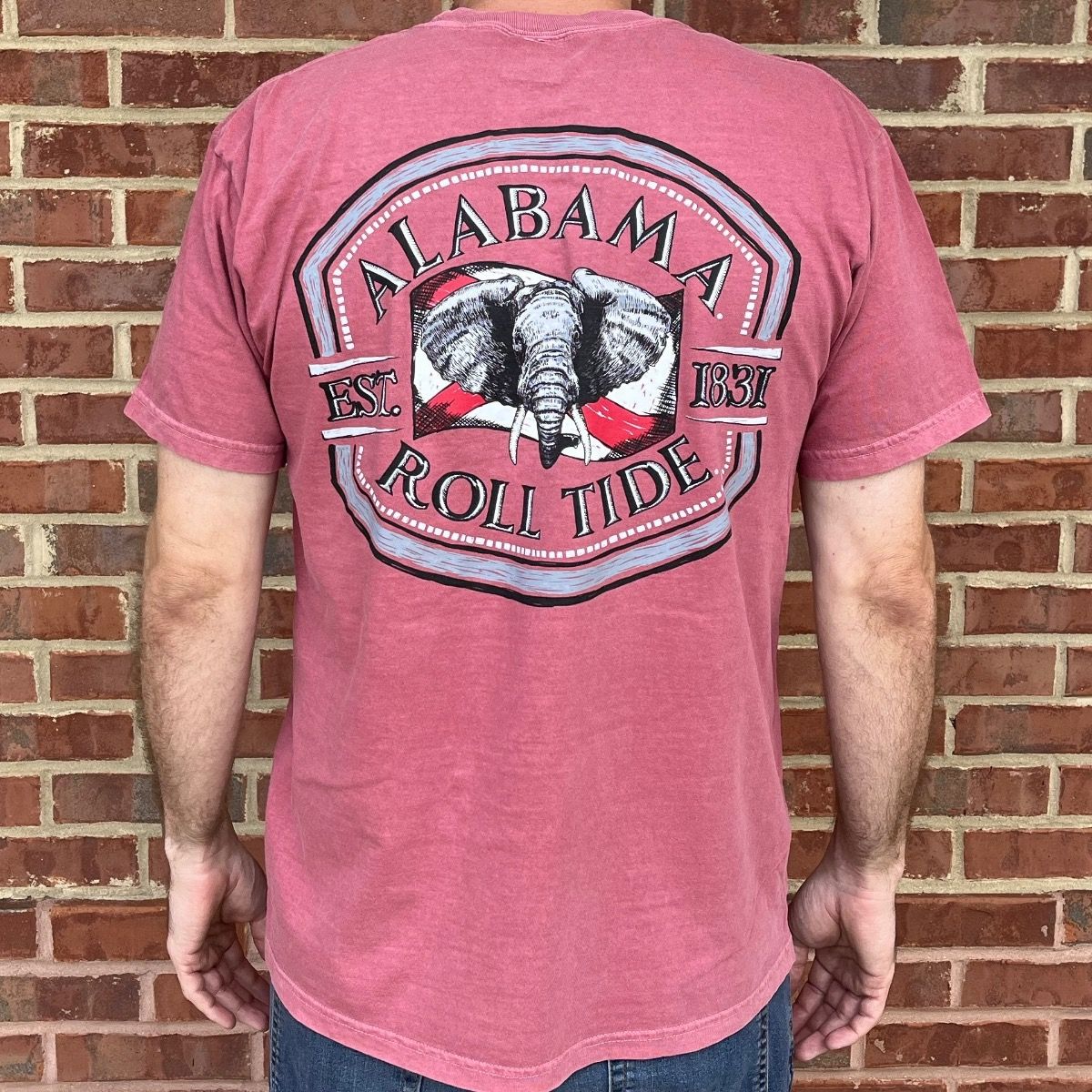 AL FLAG SHIELD COMFORT COLORS