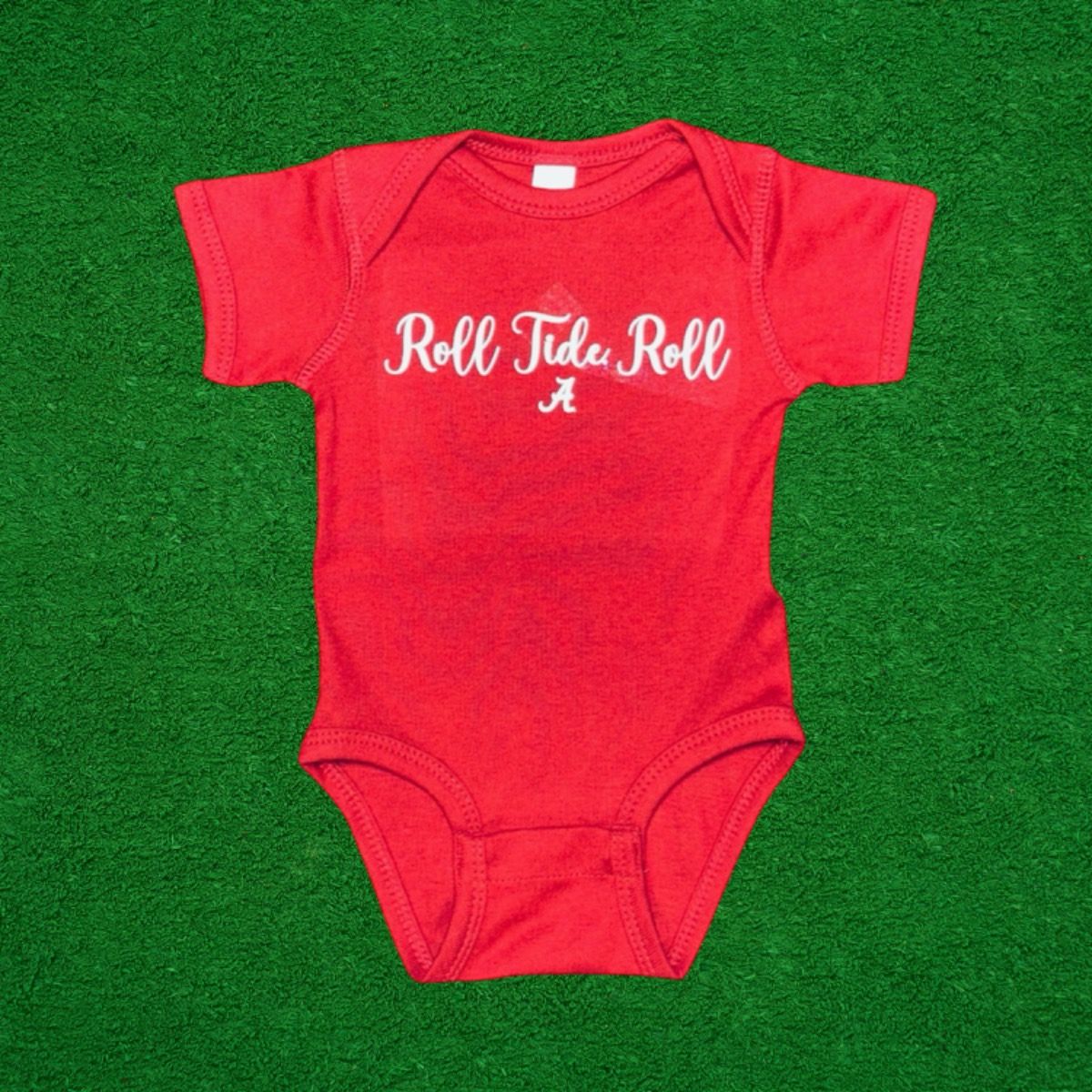 ROLL TIDE SCRIPT ONESIE
