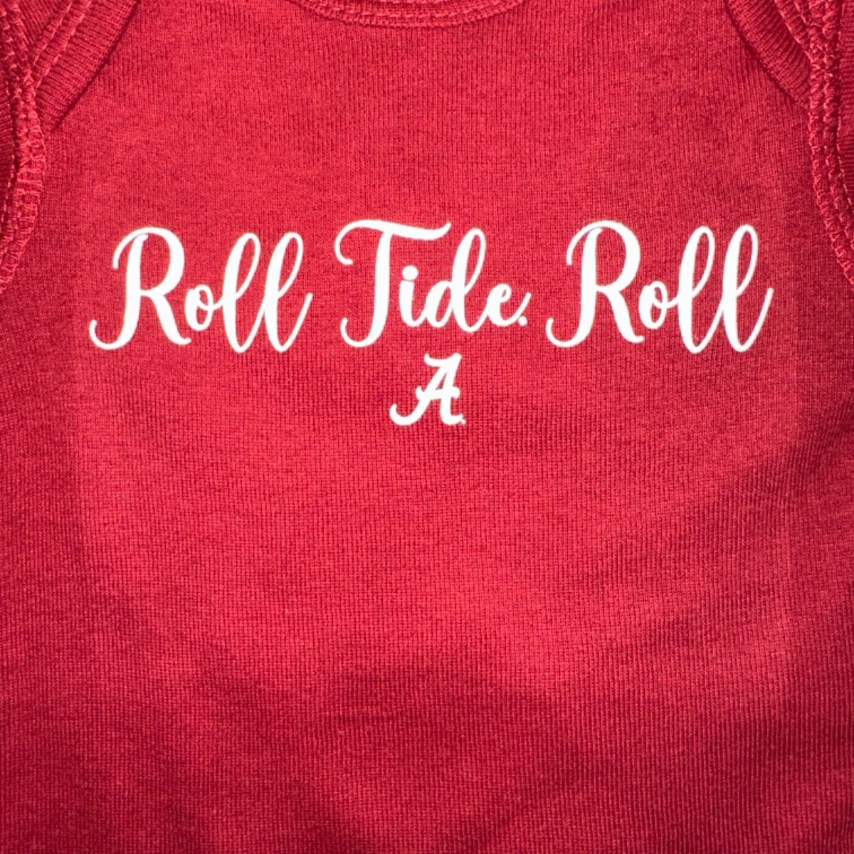 ROLL TIDE SCRIPT ONESIE