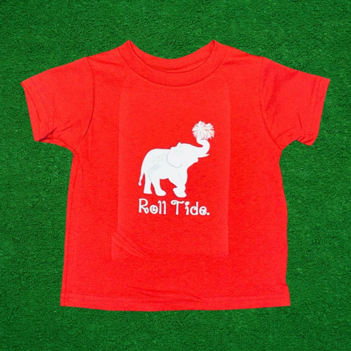 ELEPHANT BOW CRIMSON TEE