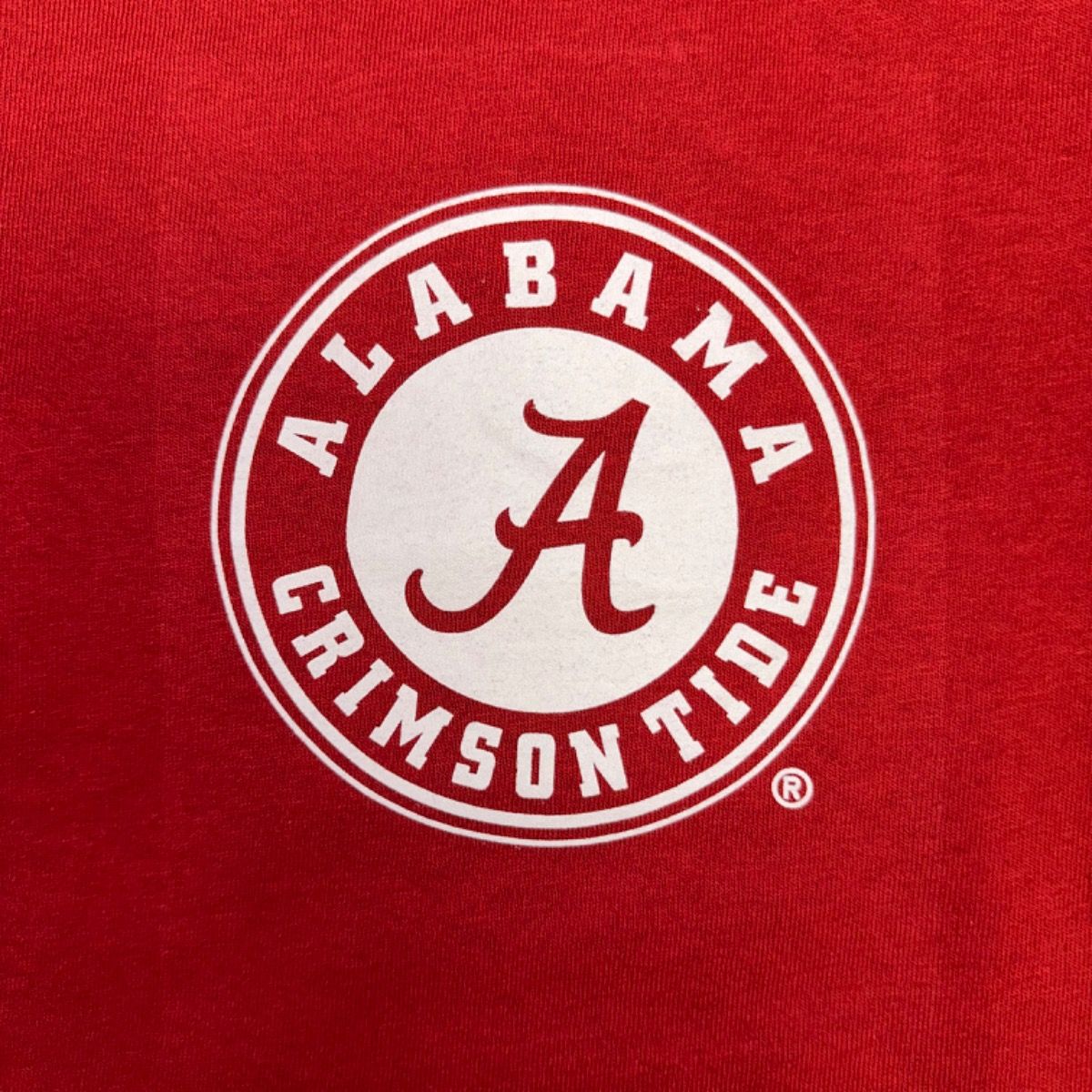 BAMA CIRCLE CRIMSON TEE