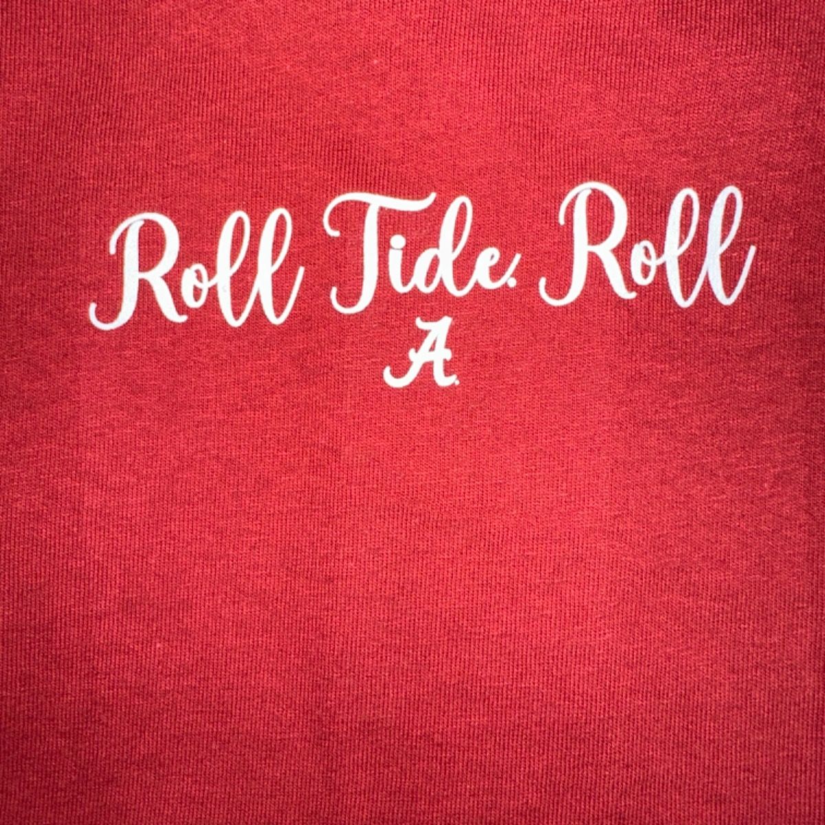 ROLL TIDE SCRIPT TEE