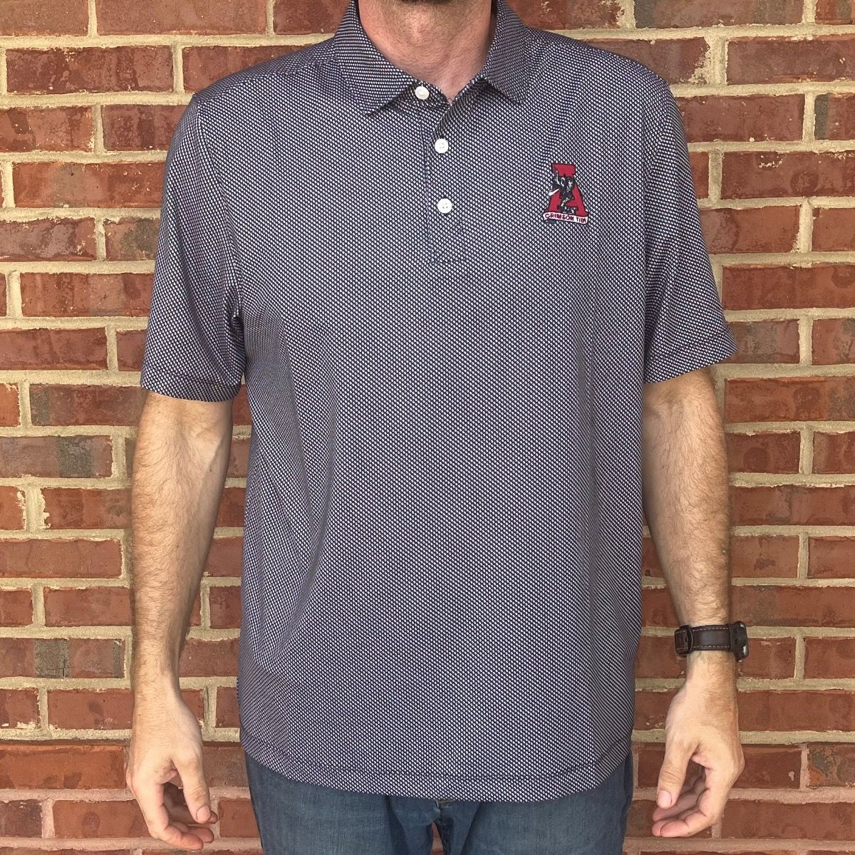 AL C&B VAULT PIKE BLACK/WHITE POLO