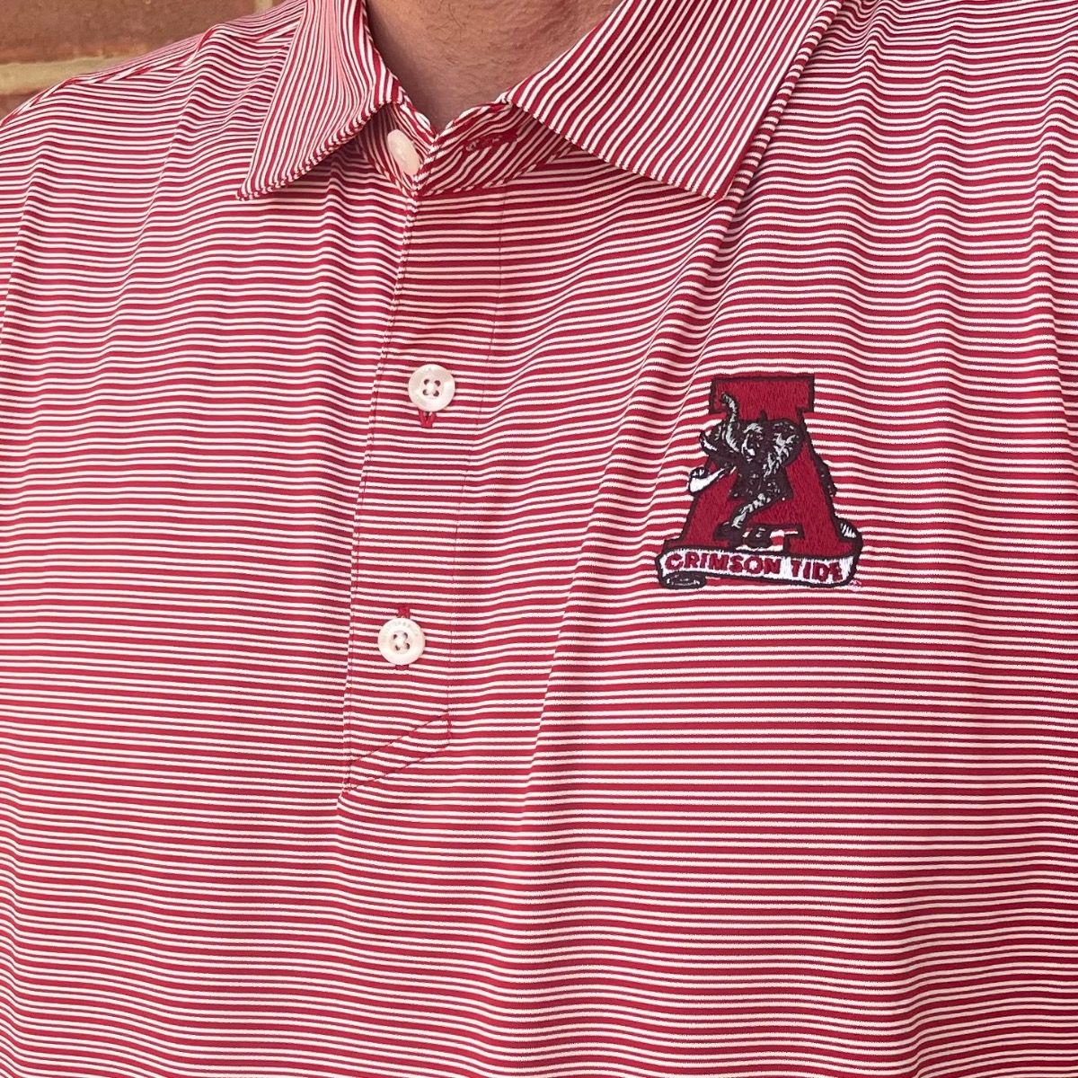 AL C&B VAULT FORGE DOUBLE STRIPE POLO