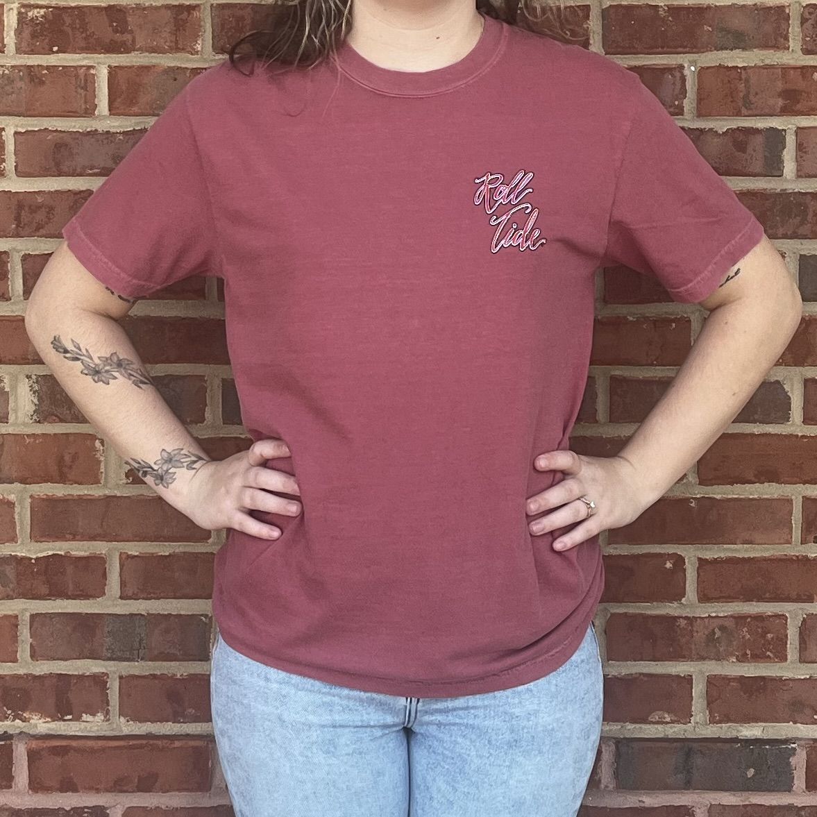 AL ROLL TIDE CRIMSON COMFORT COLORS