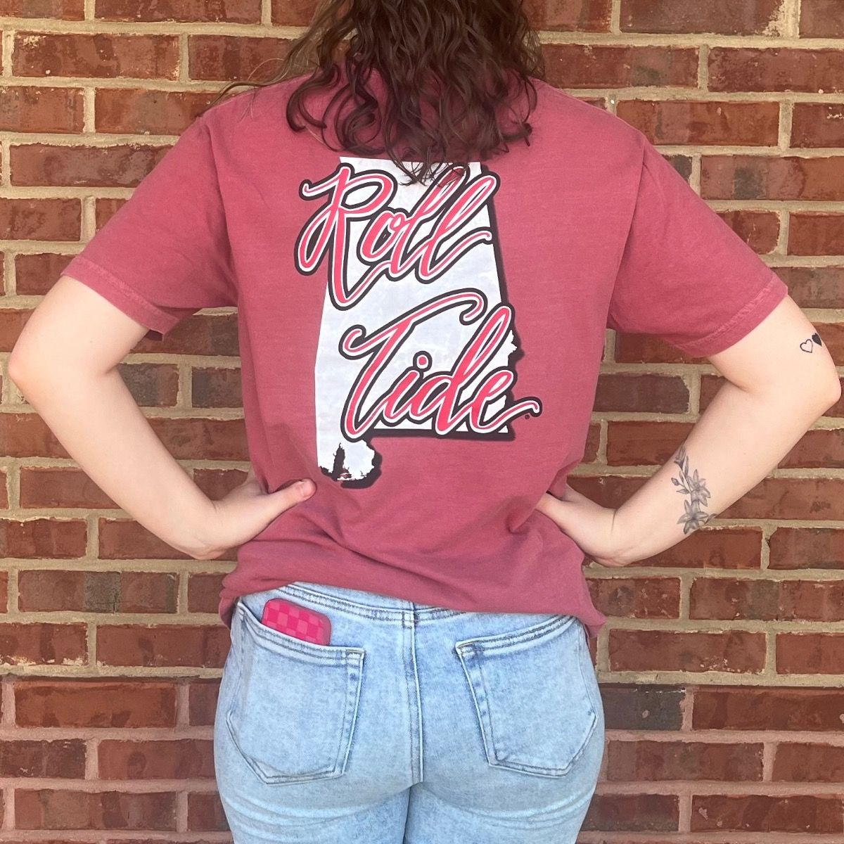 AL ROLL TIDE CRIMSON COMFORT COLORS