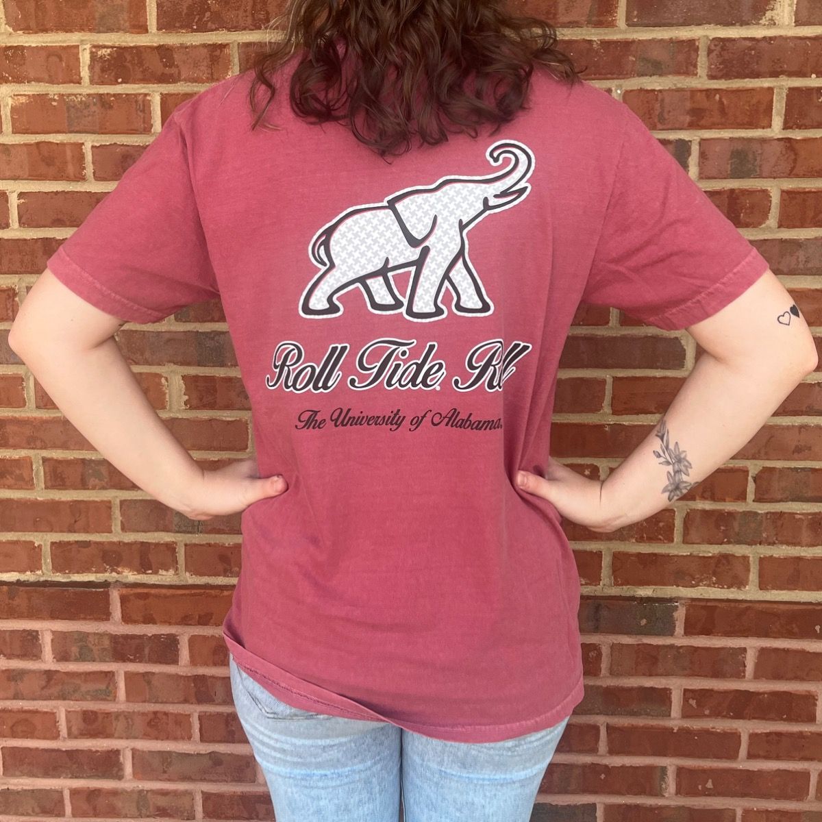 AL TUSK CHECK CRIMSON COMFORT COLORS