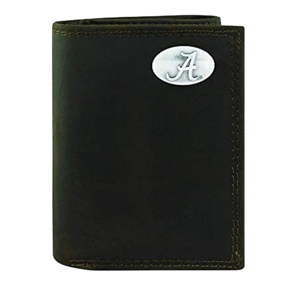 AL ZEP-PRO BROWN CRAZY HORSE TRI-FOLD WALLET