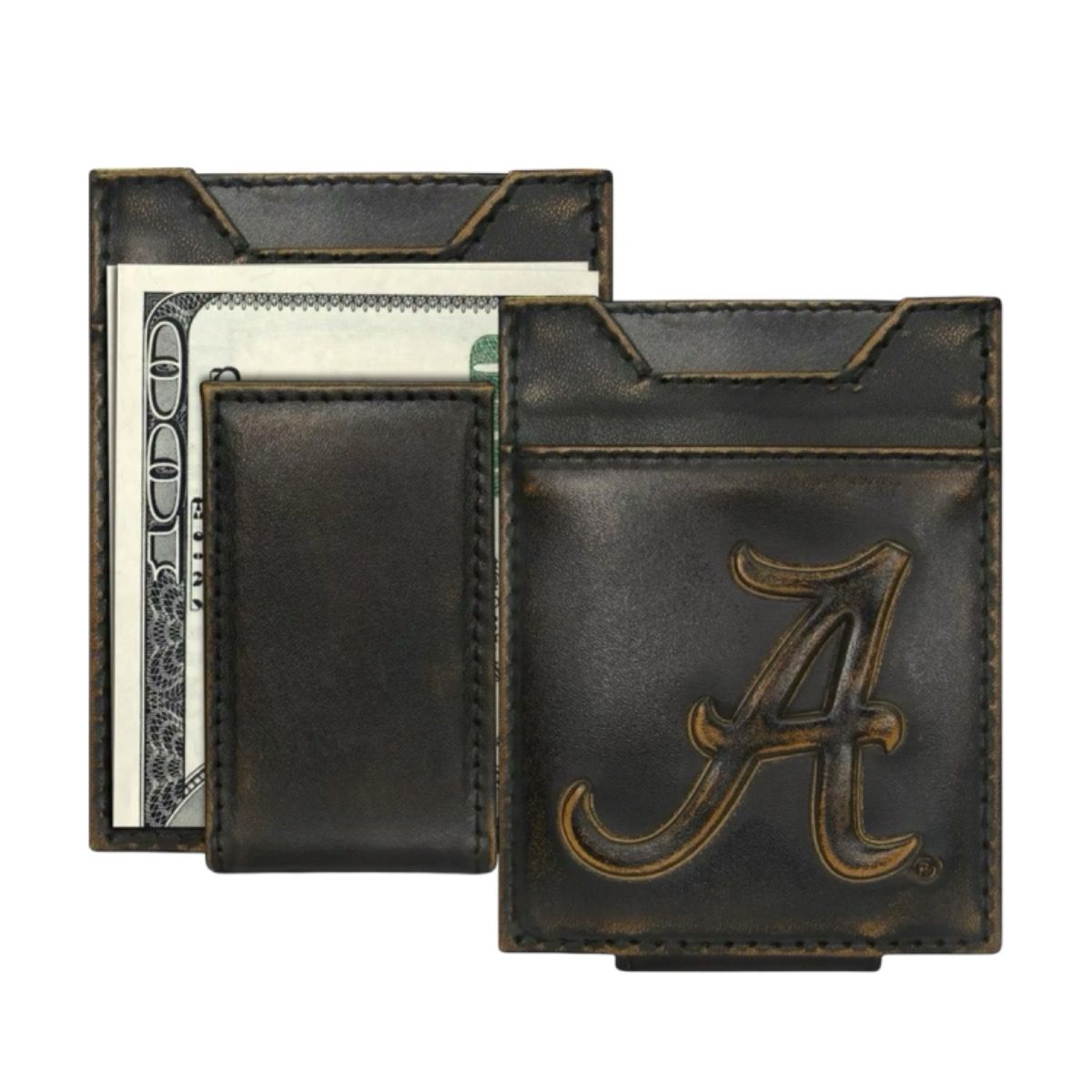 AL ZEP-PRO ANTIQUE FRONT POCKET WALLET