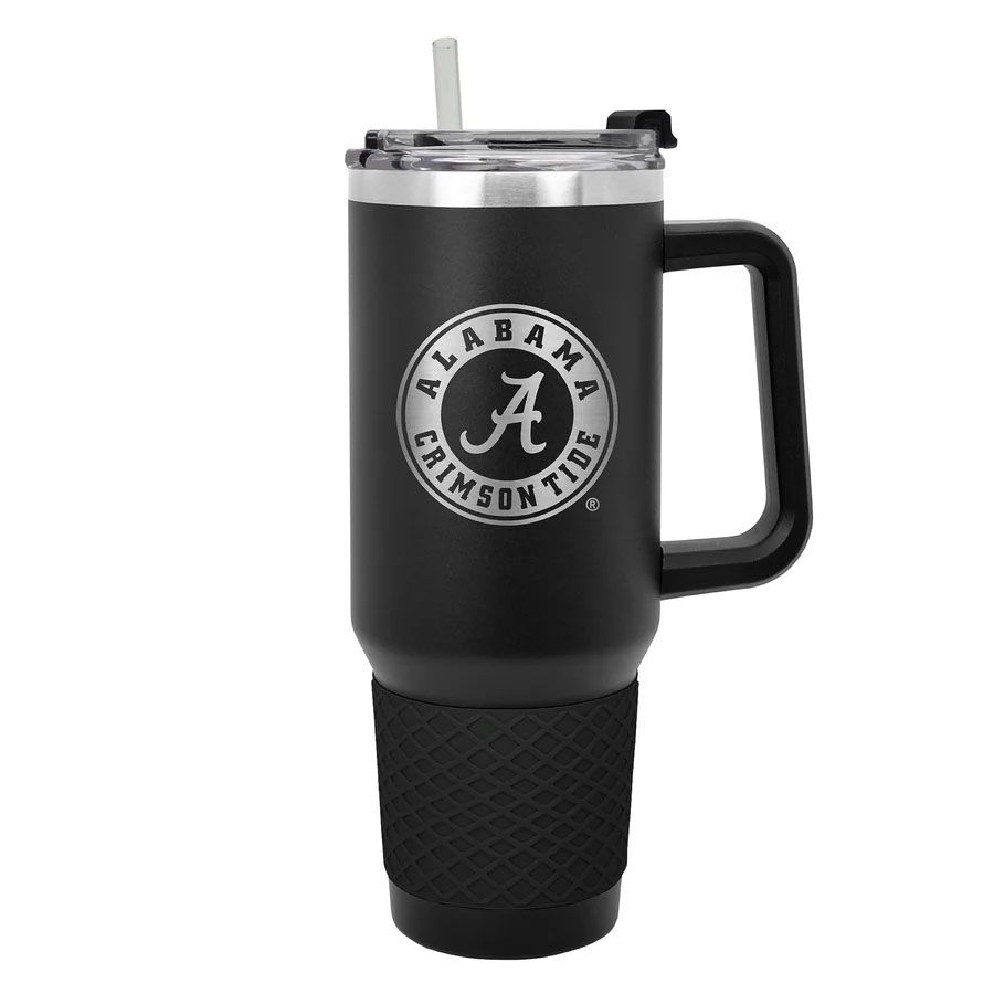AL GAP 40OZ COLUSSES BLACK TRAVEL MUG