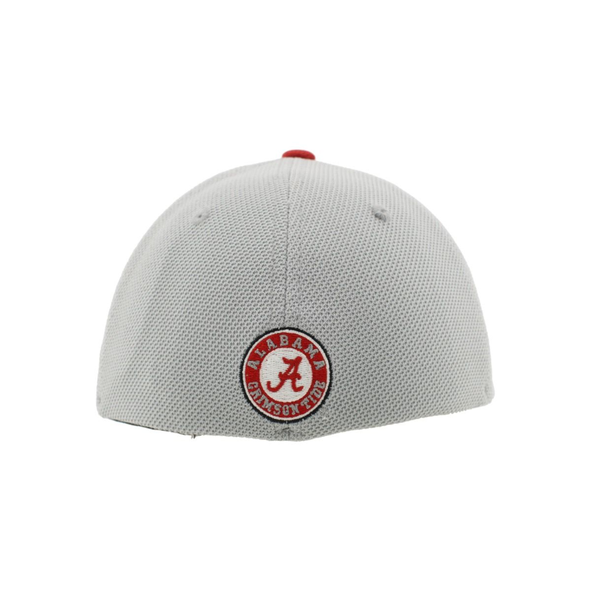 AL ZEPHYR SCRIPT A GREY/RED STRETCH FITTED CAP