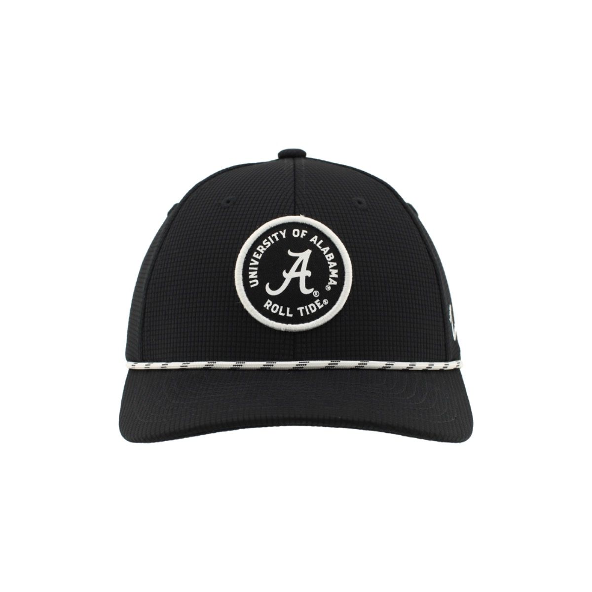 AL ZEPHYR CIRCLE LOGO BLACK SNAPBACK CAP