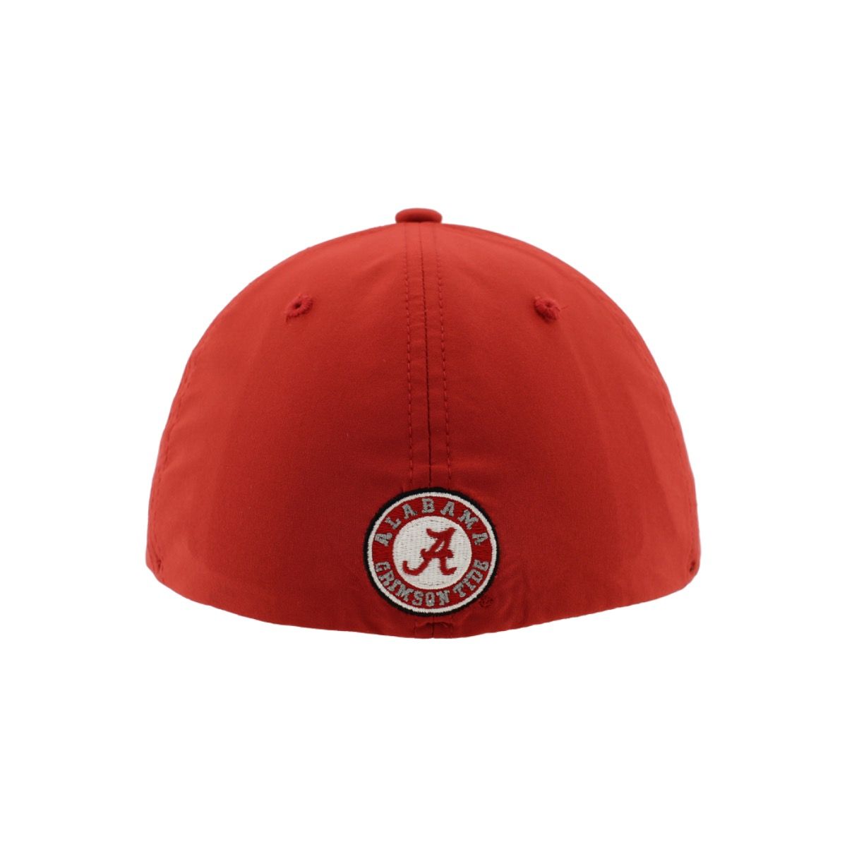 AL ZEPHYR SCRIPT A CRIMSON STRETCH FITTED CAP